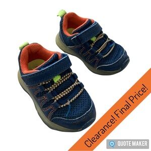 Carter’s Navy Blue Sneakers (Toddler Size 5)